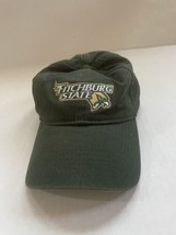 Fitchburg State Falcons Green Adjustable Hat Massachusetts Pacific Headwear - $18.73