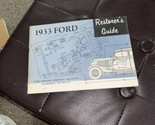 1933 Ford Restorer&#39;s Guide, Details &amp; Specs Ford Motor Company Archives ... - £9.74 GBP