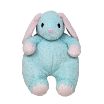 Ty 1999 Bunnybaby Blue + Pink Rattle Bunny Pillow Pal Stuffed Animal Plush Soft - $46.55