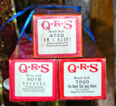 QRS Player Piano Rolls Set/3:  Am I Blue, Granada, I&#39;ve Heard That Song ... - £22.38 GBP