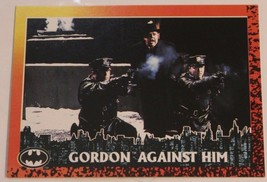 Batman Returns Trading Card #56 Gordon Against Him - £1.61 GBP