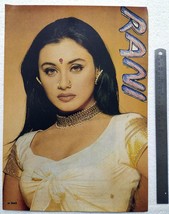 Bollywood Actor Rani Mukherjee Rare Old Original Poster India 12 x 16.5 inch - £19.69 GBP