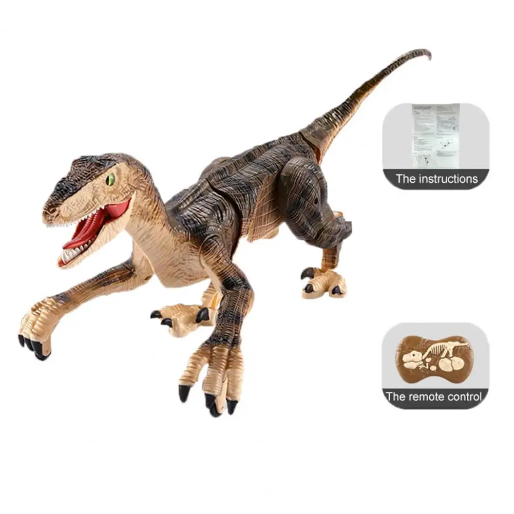 RC Dinosaur Intelligent Raptor Animal Remote Control Dinosaur Toy Electric - £33.38 GBP+