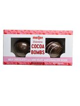 Hot Cocoa Bombs Valentine Milk Chocolate W/Mini Heart Marshmallow Inside... - $270.20 MXN