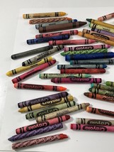 Vintage Crayola Crayons Mixed Lot Pearl Retro Metal Tin Binney Smith USA... - $19.79