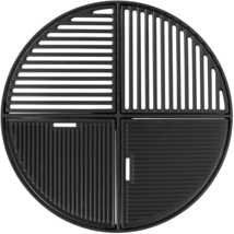 Cast Iron Cooking Grate Grid Round For Weber Kettle 22&quot; Charcoal Performer BBQ - £83.42 GBP