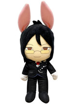 Black Butler Sebastian Bunny Ears Plush Doll Anime Licensed NEW - £14.68 GBP