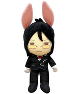 Black Butler Sebastian Bunny Ears Plush Doll Anime Licensed NEW - £14.65 GBP