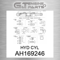 AH169246 HYD CYL fits JOHN DEERE (New OEM) - £177.42 GBP