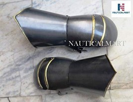 NauticalMart Medieval LARP Knight Gothic Plate Guantlets Battel Ready Armor - $199.00