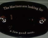 US Marines Few Good Men Valet Jewelry Caddy Glass Tray Dresser Desk Keys - $30.00
