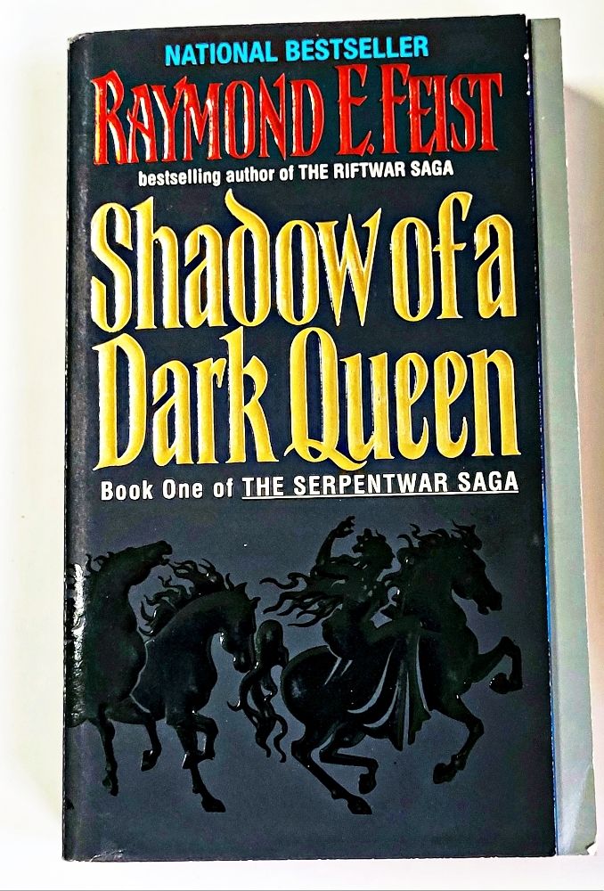 Shadow of a Dark Queen Raymond E. Feist Vintage Paperback Book 1994 - £5.54 GBP