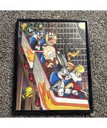 Vintage 2000 Warner Bros 8x10 Roller Coaster Character Print Framed - €32,66 EUR