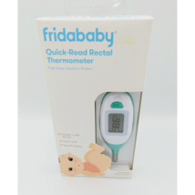 Fridababy Quick Read Flexible Tip Rectal Baby Thermometer Keep Clean Cas... - $186.54 MXN
