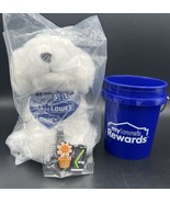 Lowe&#39;s 2025  dog plush, mini bucket, and shoe charms - $13.85