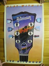 Lee Ritenour Poster Guitar Skyline Play With It Fourplay - $182.35
