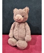 Jellycat Original BASHFUL GREY KITTEN Soft Plush 12&quot; Kitty Cat Lovey NWT... - $81.17 CAD