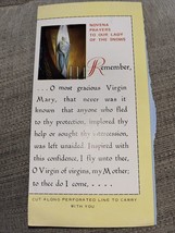 Novena Prayers To Our Lady Of The Snows Belleville IL - £5.80 GBP