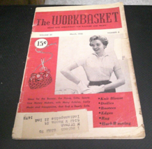 Vintage The Workbasket Magazine - March 1956 - Volume 21 - Number 6 - £6.30 GBP