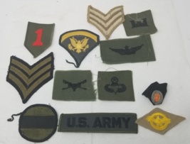 12 Army Patches Fabric Vietnam Paratrooper Ruptured Duck - £11.71 GBP