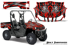 YAMAHA RHINO 450/600/700 UTV GRAPHICS KIT DECALS CREATORX BOLT THROWER RED - £204.83 GBP