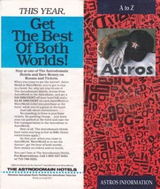 1991 Houston Astros information flyer - $2.48