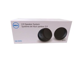 DELL AE215 5W RMS 2.0 SPEAKER SYSTEM WITH WAVES MAXX AUDIO R9JG9 09JG9 C... - £34.66 GBP