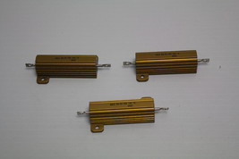 Dale RH-50 50w 18O 1% Power Resistor ( lot of 3 ) New - £11.44 GBP