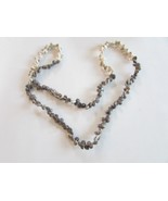 Vintage Costume Shell Necklace Single Strand 17&quot; Dark Light Mini Shells ... - €3,37 EUR