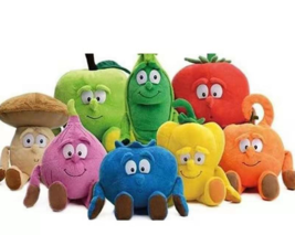 Vegetables and Fruits, Pumpkin and Watermelon Plush Toys - £13.35 GBP+