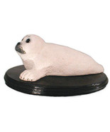 Baby Harp Seal Pup sculpture 12 X 4 in. - $203.07 CAD