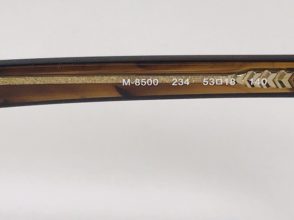 New MARCHON NYC M-8500 234 Brown Horn  Eyeglasses  53mm with Case Item image 10