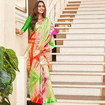 Exquisite Silk Saree - Elegant Traditional Indian Attire - Stunning Colors - £39.74 GBP