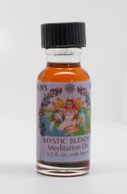 Meditation, Sun&#39;s Eye Mystic Blends Oil, 1/2 Ounce Bottle - £13.69 GBP