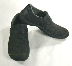 JSPORT Blair Slip-On Memory Foam Footbed Faux Fur Insole Flat Shoes Wome... - $40.00