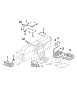 Fuse &amp; Relay Box Mercedes-Benz A463-900-08-00 FOR W463 G-WAGEN | USA DEALER - $23,987.93 MXN