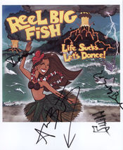 Reel Big Fish (Band) FULLY SIGNED 8" x 10" Photo + COA Lifetime Guarantee - $129.99