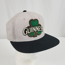 Guinness Official Merchandise Hat Cap Snapback Shamrock Embroidered Ireland - £18.73 GBP