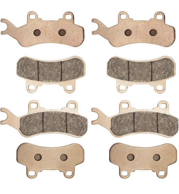 Front &amp; Rear Brake Pads Can-Am Maverick X3 &amp; X3 Max 4x4 XRS DPS 2017-23 ... - $37.04
