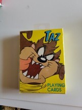 Vintage Taz - Tazmania Devil Looney Toons Cartoon Playing Cards 1996 Sealed - $19.99