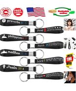 Inspirational Religious Keychains | 24 Soft Silicone Keychains for Churc... - $420.73 MXN