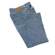 VTG Levis 550 Red Tab Denim Jeans Men&#39;s Light Wash 33x26 Relaxed Fit WPL 423 - £16.34 GBP