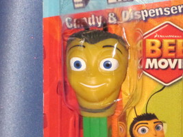 The Bee Movie &quot;Barry B. Benson&quot; Candy Dispenser by PEZ. - £6.29 GBP