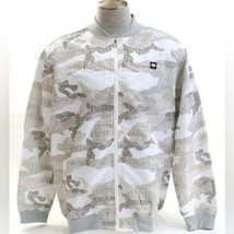 Ecko Unltd. White &amp; Gray Signature Camo Zip Front Track Jacket Men&#39;s Size 2XL - £38.15 GBP