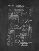 Secret Communication System Patent Print - Chalkboard - $7.95+