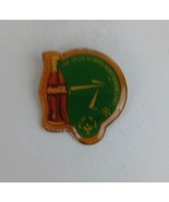 Vintage Coca-Cola 1997 Special Olympics World Winter Games Lapel Hat Pin - $16.85 CAD