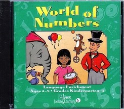 Jostens Learning: World of Numbers (Ages 4-9) (CD, 1994) Win/Mac - NEW in JC - £3.97 GBP
