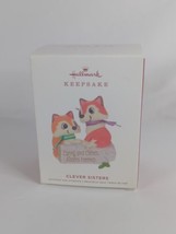 NIB 2019 HALLMARK KEEPSAKE CHRISTMAS ORNAMENT CLEVER SISTERS NEW - $8.99