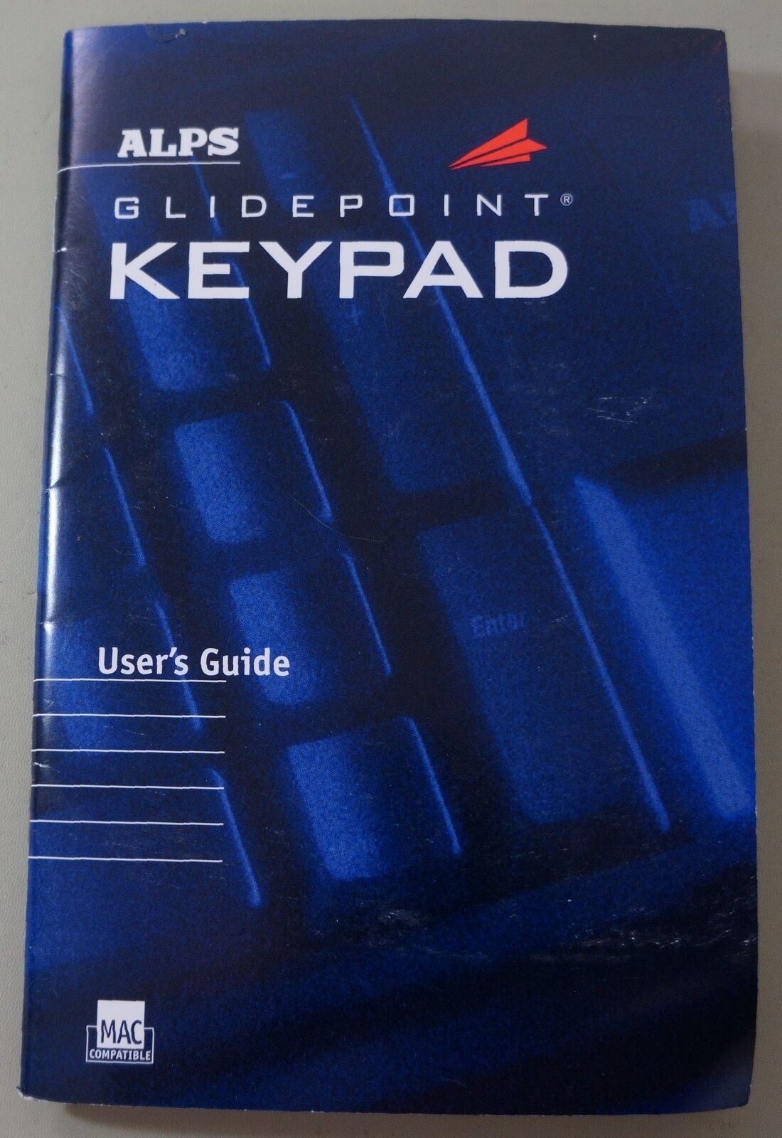 Alps Glidepoint Keypad for Macintosh - User&#39;s Guide - $9.77