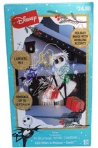 Jack Skellington Nightmare Before Christmas LED Whirl-A-Motion Holiday Projector - £22.17 GBP